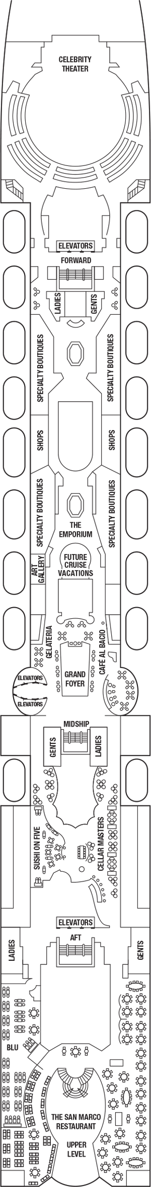 Celebrity Constellation Deck Plans