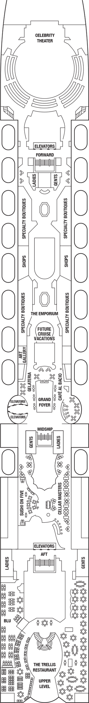 Celebrity Infinity Deck Plans