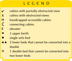 Deck Plan Key