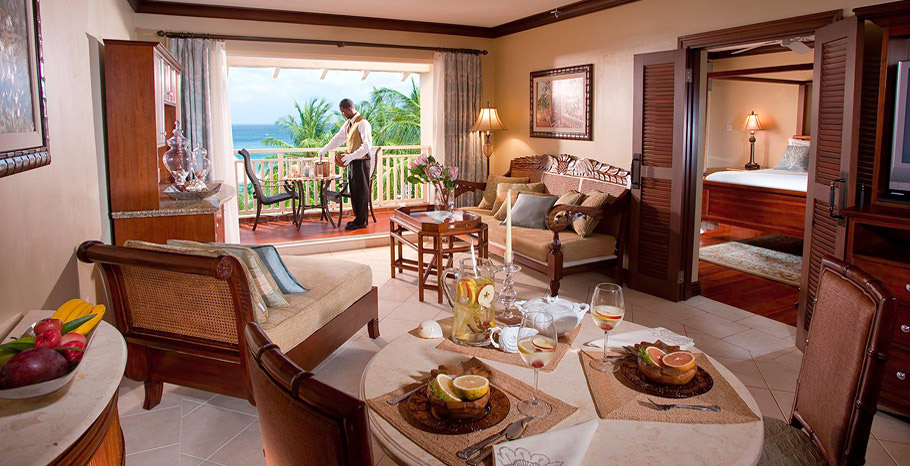 Caribbean Honeymoon One Bedroom Butler Suite (1BL)