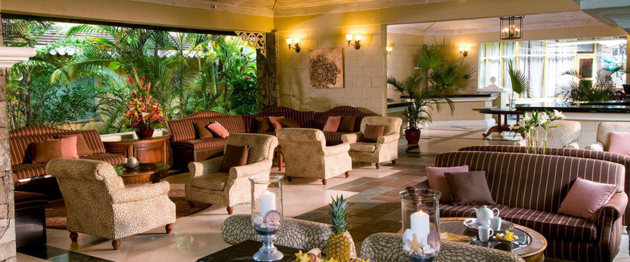 The Lobby at Sandals Halycon Beach