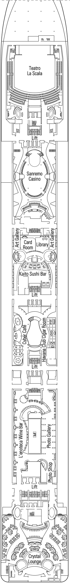 MSC Musica Deck Plans