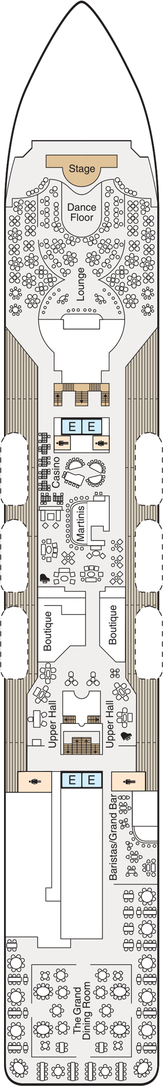 Oceania Insignia Deck Plans