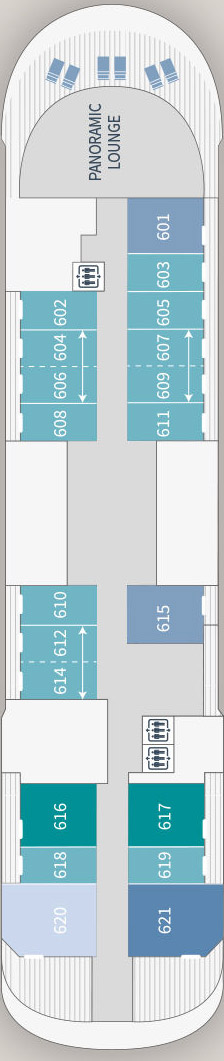 Le Dumont d'Urville Deck Plans