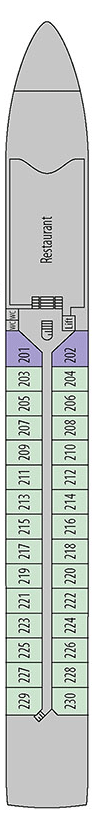 MS George Eliot  Deck Plans