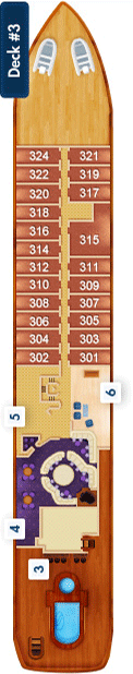 SeaDream II Deck Plans