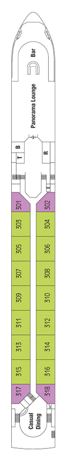 MS Treasures Deck Plans
