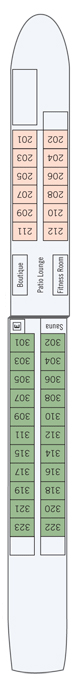 River Princess Deck Plans