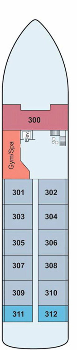 Viking Antares Deck Plans